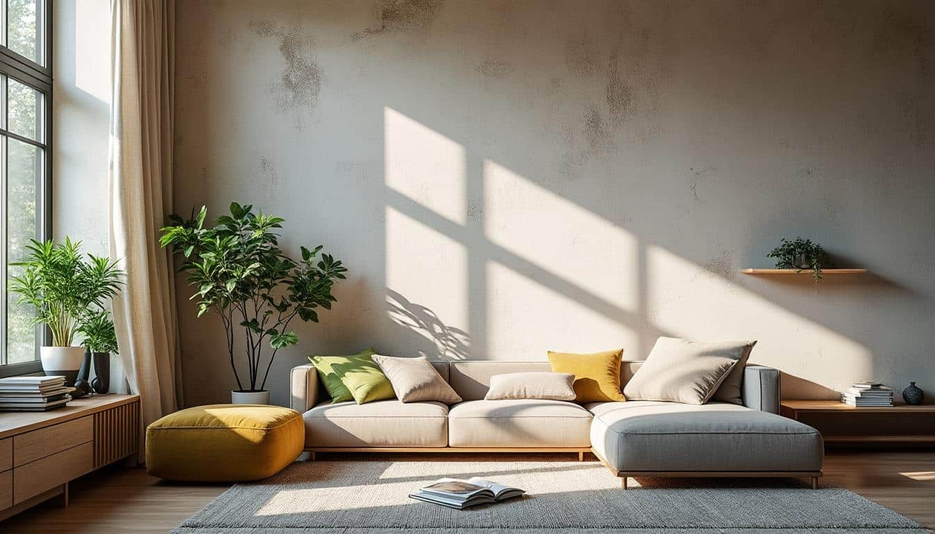 Moderniser votre salon grâce au badigeon sur les murs