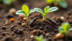 Méthodes de lutte naturelle contre les fourmis dans le potager