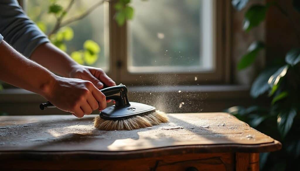 Conseils pour le nettoyage des meubles fragiles avec une époussette