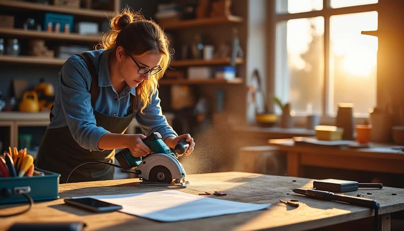 Illustration: Pourquoi opter pour la location d’une scie circulaire plutôt que l’achat ?