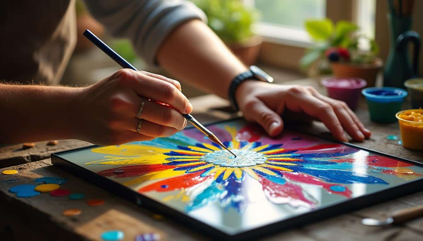 Comment réaliser des motifs de vitrail dans sa maison ?