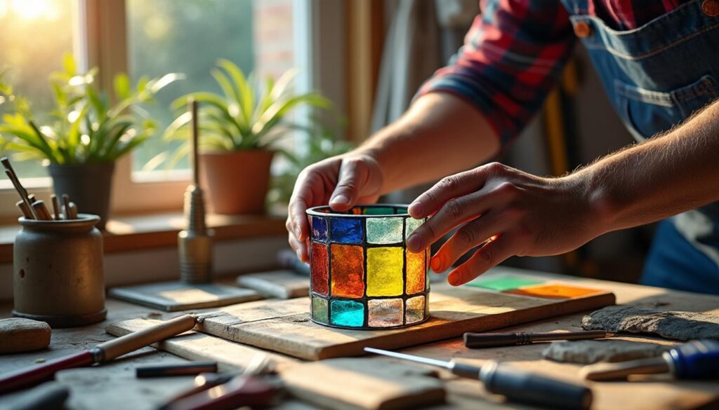 Tutoriel : installation d’un vitrail sur une fenêtre de maison