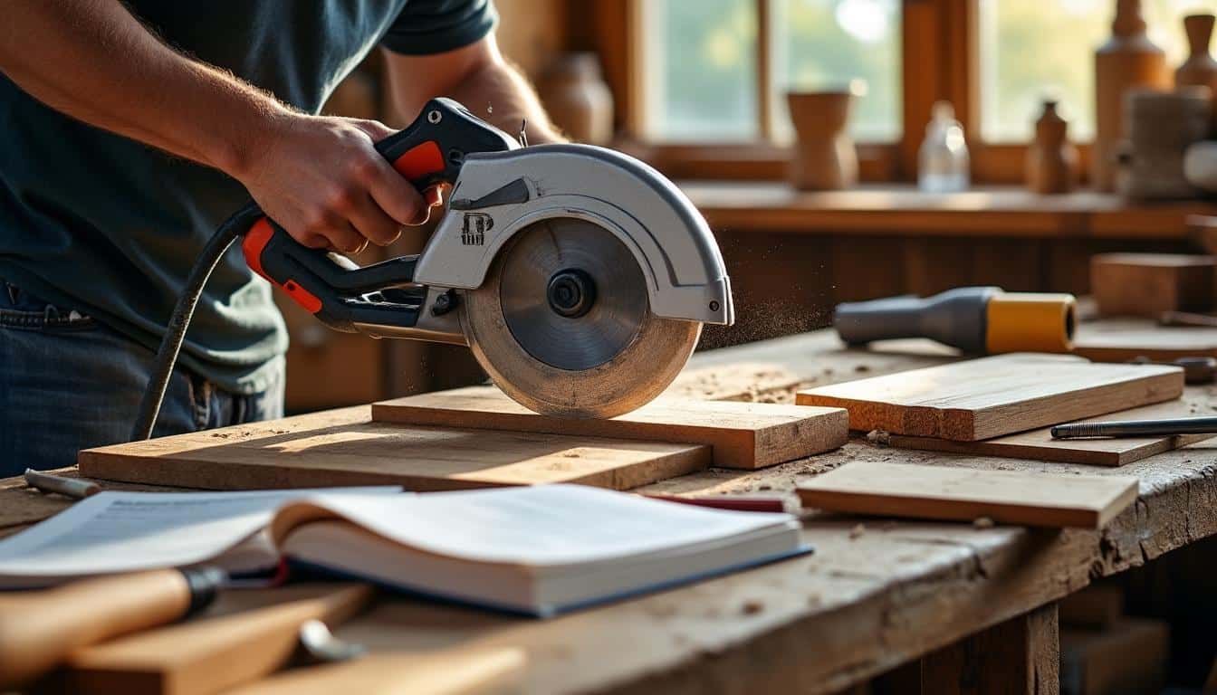 Illustration: Comprendre la fonction et les usages de la scie circulaire