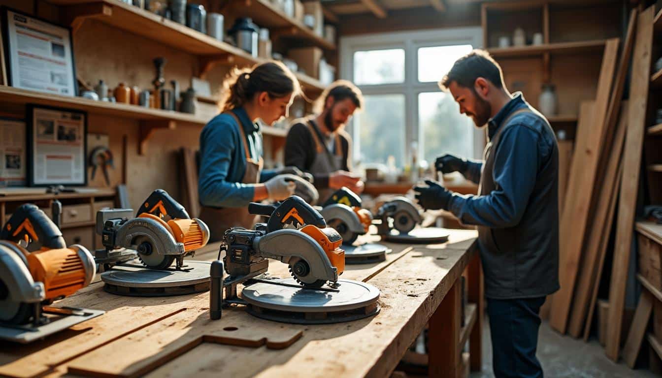 Illustration: Les critères essentiels pour choisir une scie circulaire adaptée à ses besoins