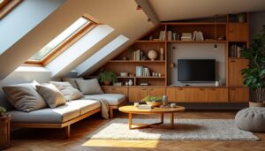 Meuble sous toiture : optimiser et aménager vos espaces sous pente