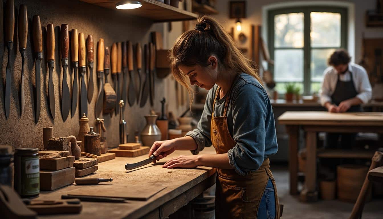 Illustration: Choisir, entretenir et exploiter au mieux sa scie à archet