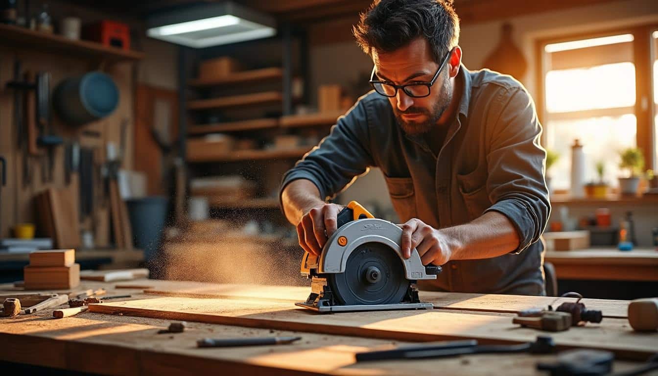 Illustration: Pourquoi opter pour la scie circulaire Worx dans vos projets ?