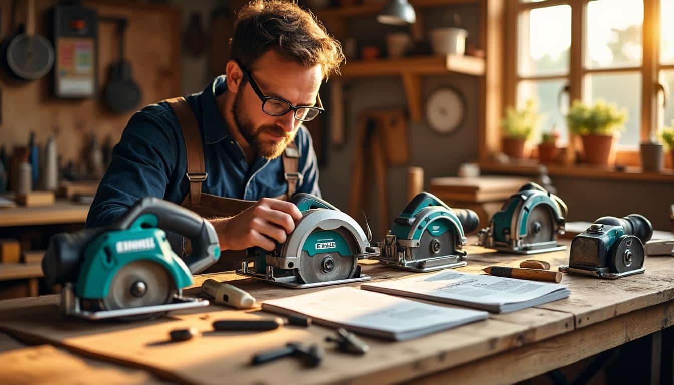 Illustration: Comprendre les caractéristiques techniques des scies Einhell pour mieux choisir