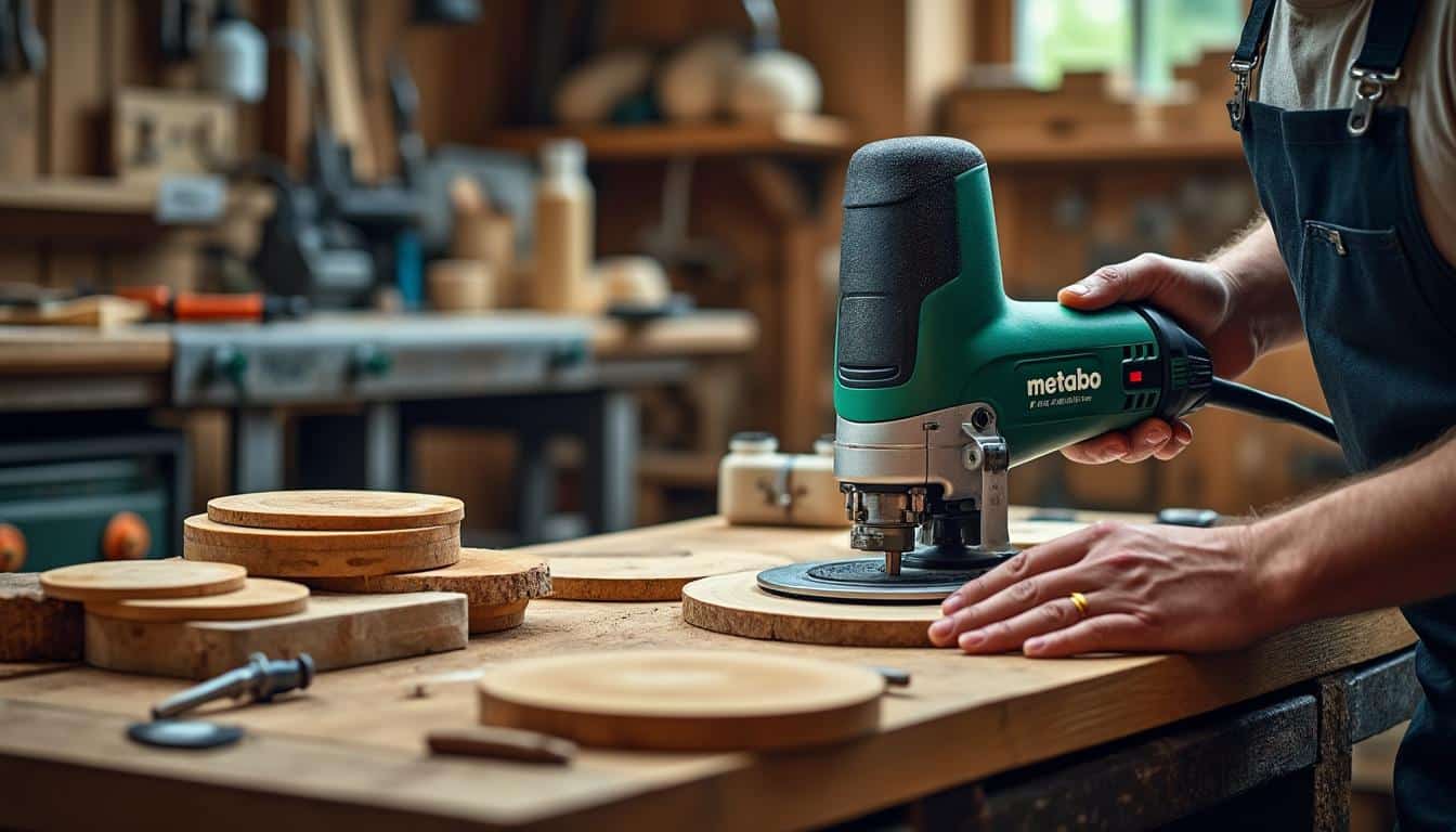 Illustration: Comprendre la scie radiale Metabo : définition et spécificités techniques