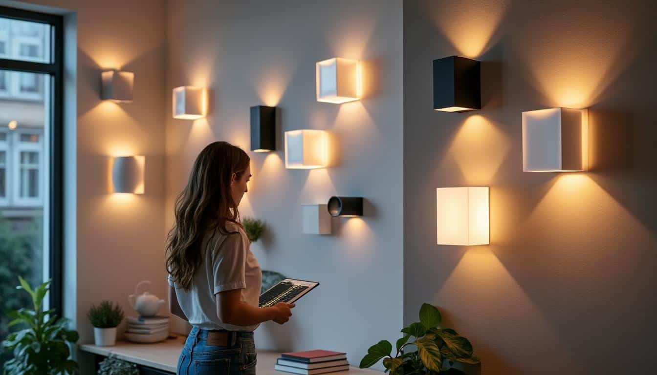 Illustration: Comprendre les caractéristiques des appliques murales à LED pour l’intérieur