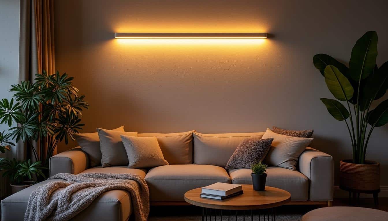 Applique murale intérieur LED : design, économie et ambiance chaleureuse