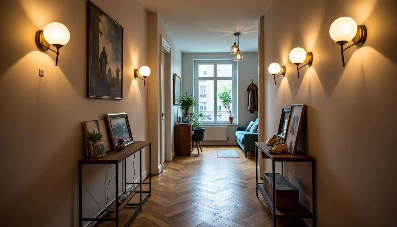 Illustration: Pourquoi miser sur un éclairage mural adapté à votre couloir ?