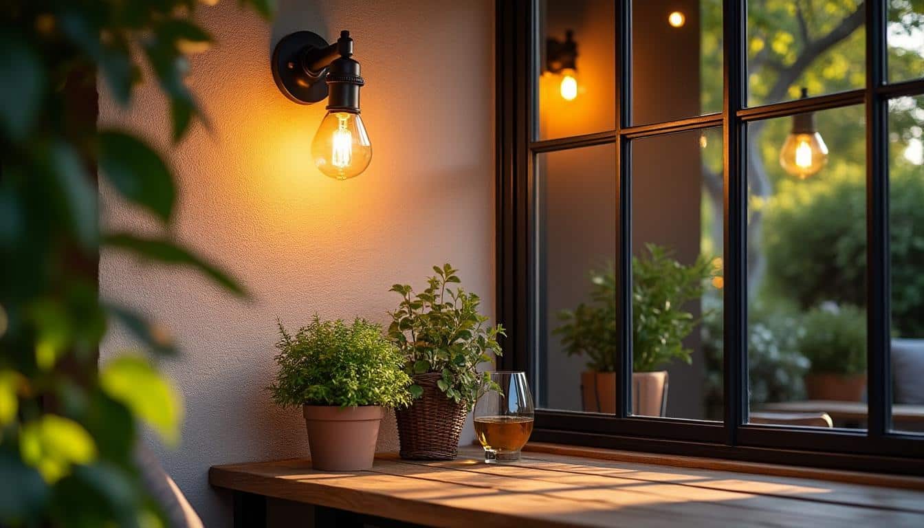 Applique murale de véranda : guide pour un éclairage chaleureux