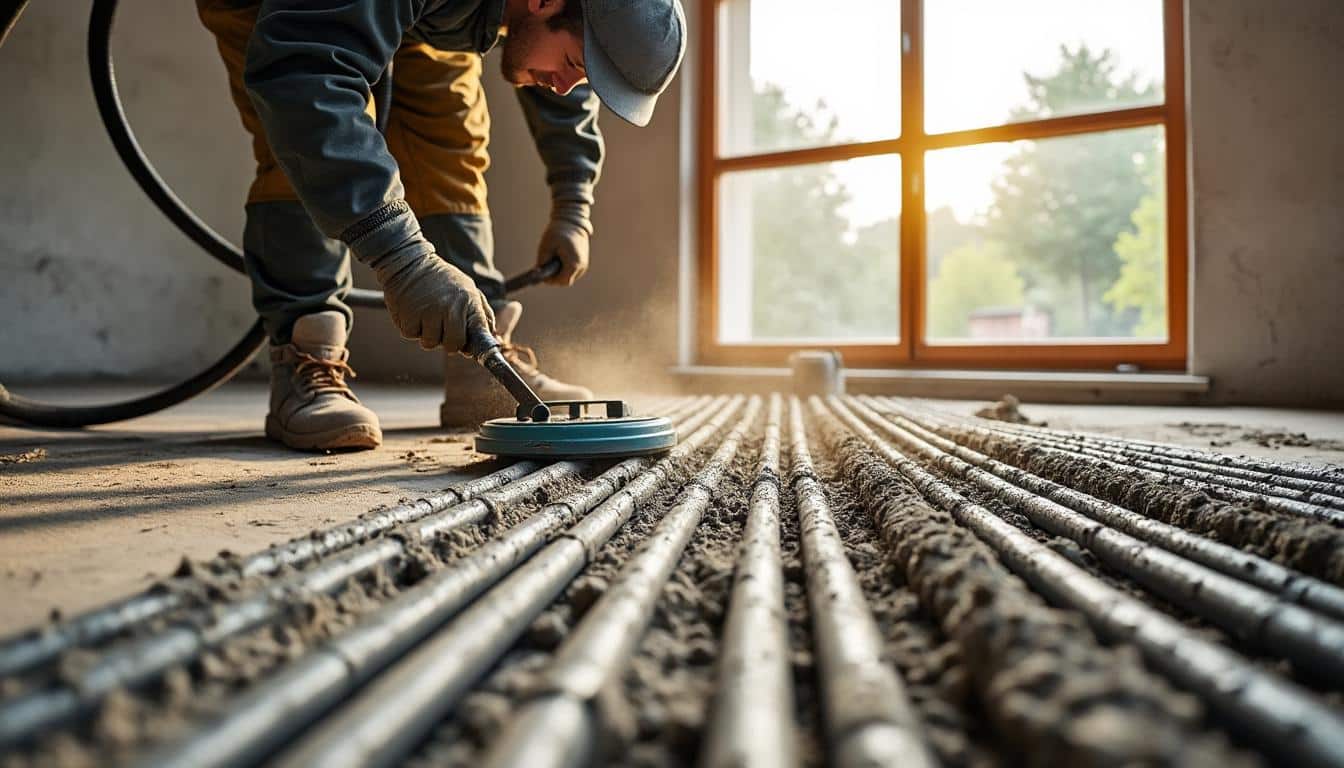 Illustration: Comprendre les différents types de chapes adaptées au plancher chauffant