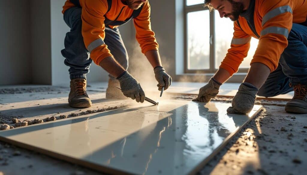 Chape pour plancher chauffant : choisir et poser la meilleure solution