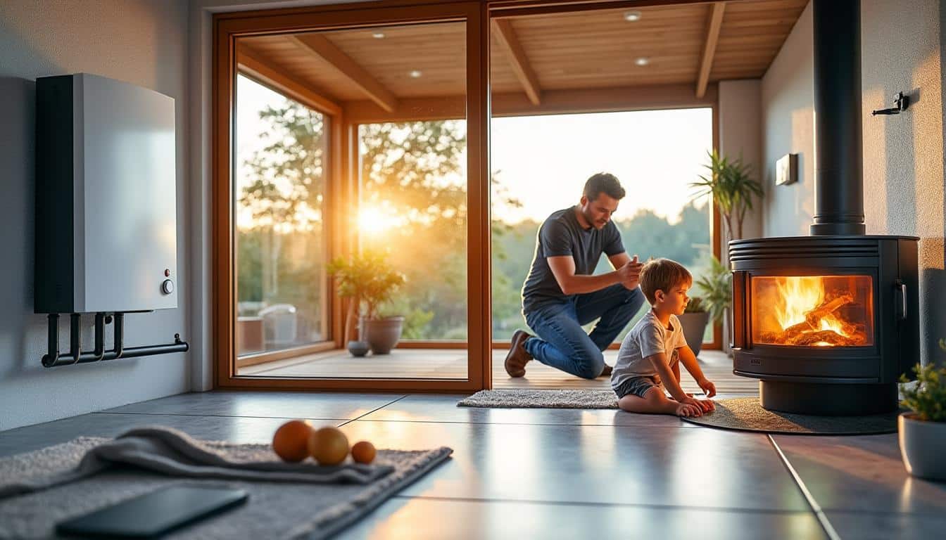 Illustration: Comment fonctionne une pompe à chaleur adaptée au chauffage par le sol ?