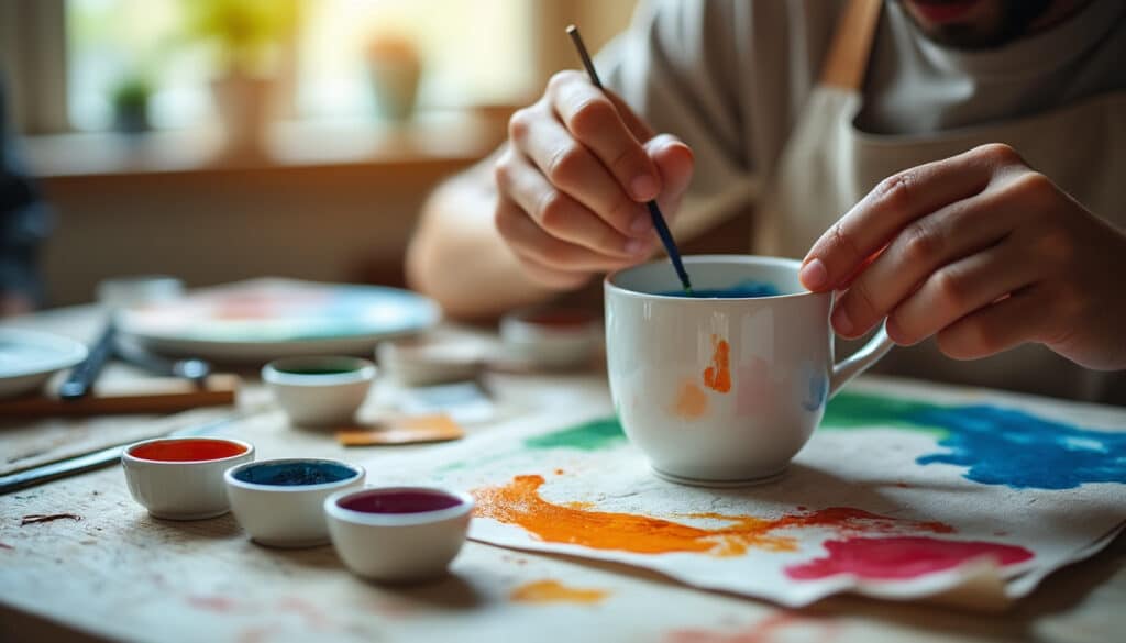 Peinture sur la céramique : guide complet pour décorer vos objets