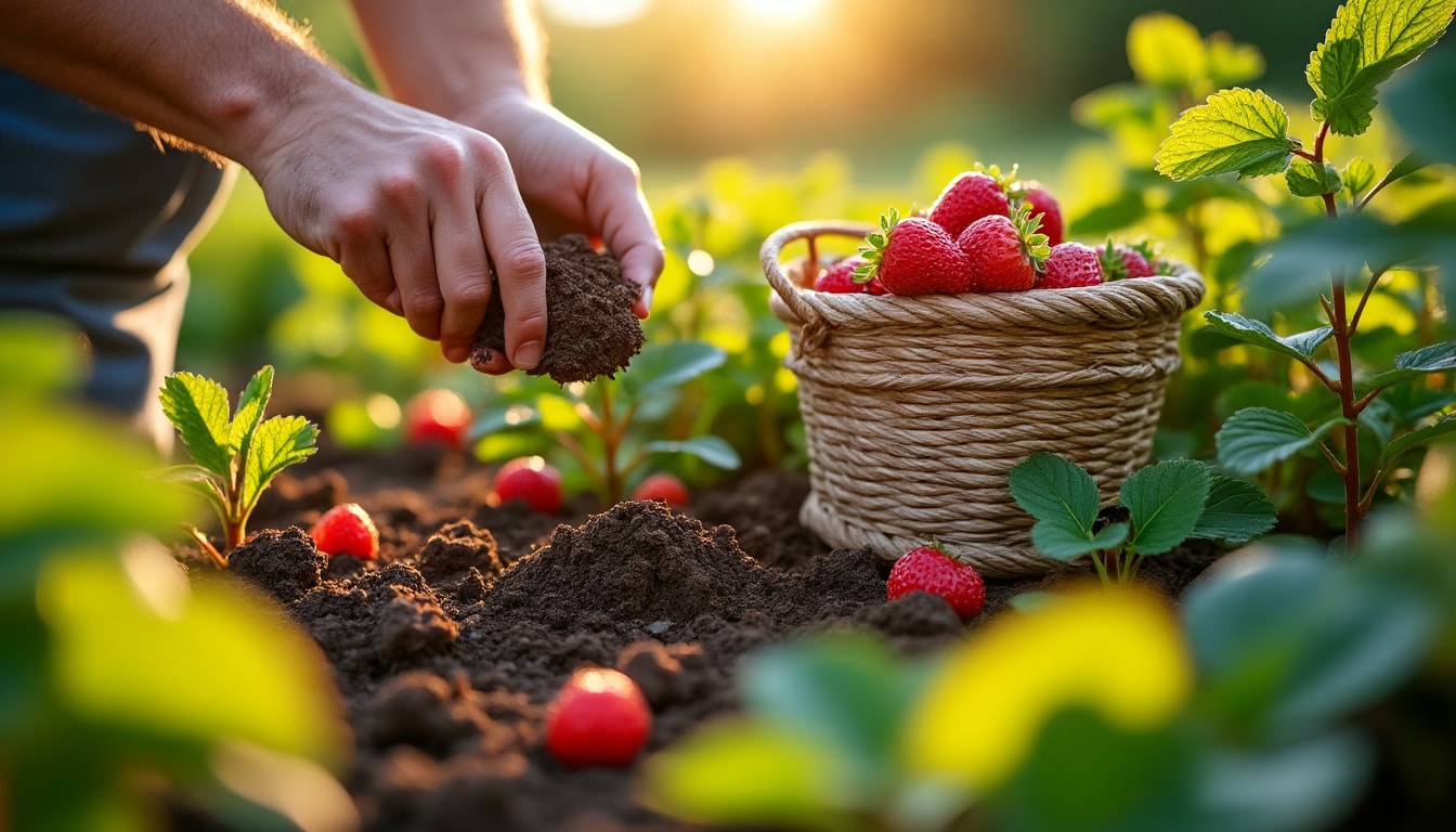 Engrais naturel pour fraise : conseils pour des fruits savoureux