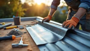 Feuille de zinc pour toiture Brico Dépôt : robustesse et élégance