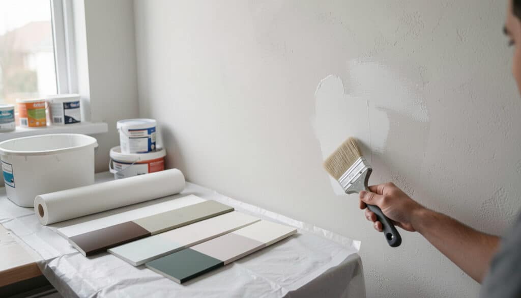 Quelle peinture choisir pour peindre sur du plâtre